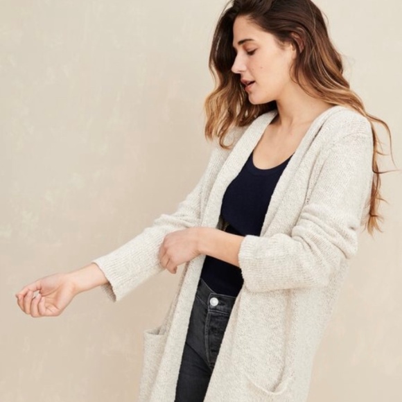 cotton sweater coat